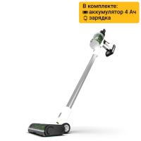 Пылесос беспроводной вертикальный аккумуляторный Greenworks 4701107UB, 24V,  с 1хАКБ 4 Ач и ЗУ