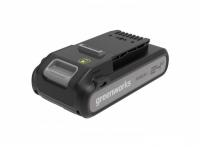 Аккумулятор Greenworks G24B4+, 24v, li-ion, 4 А·ч, с функцией Powerbank 2xUSB-C 65 Вт