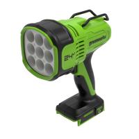 Светодиодный прожектор Greenworks, G24SL, 24v, 3000 лм, без АКБ и ЗУ (аккумуляторный)