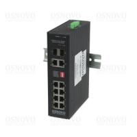 SW-80822/IR Промышленный PoE коммутатор Gigabit Ethernet на 10 портов