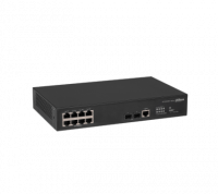 Управляемый коммутатор Dahua DH-AS4300-8GT2GF с 8 портами RJ45 и 2 SFP