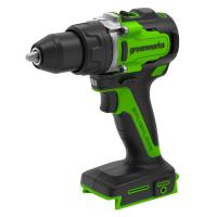 Дрель-шуруповерт аккумуляторная Greenworks GD24DD90,  24V, 90 Нм, бесщеточная, без АКБ и ЗУ