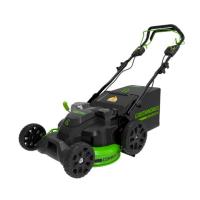Газонокосилка аккумуляторная Greenworks GC82LM61S Арт. 2515607, TwinForce, 82V, 61 см, самоходная, бесщеточная, без АКБ и ЗУ