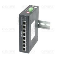 SW-70800-I Промышленный коммутатор Gigabit Ethernet на 8GE RJ45 портов