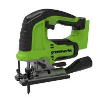 Лобзик Greenworks GD24JS, 24v, без АКБ и ЗУ (аккумуляторный)
