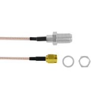 Пигтейл VEGATEL SMA-Male - F-Female, длина 230 мм, артикул R91851