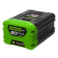 Аккумулятор Greenworks G60B2, 60v, li-ion, 2 А·ч