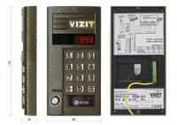 БВД-343RTCPL Вызывная панель подъездного видеодомофона