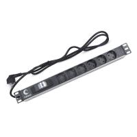 PDU-6P-B-2EU (7292c) Блок розеток 19"