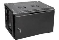 AYSN-19"-1260-BМ Шкаф телекоммуникационный 19" настенный 12U 600х600 черный
