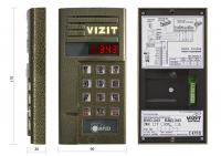 БВД-343R Вызывная панель подъездного аудиодомофона