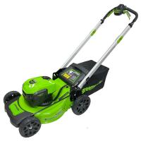 Газонокосилка Greenworks GD40LM48SP, 40v, 48 см, без АКБ и ЗУ (аккумуляторная, самоходная)