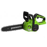 Цепная пила аккумуляторная Greenworks G40CS30IIK2 Арт. 2007807UA, 40V, 30 см,  с 1xАКБ 2Ач и ЗУ