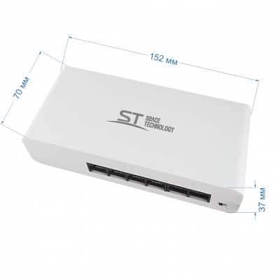 Источник питания ST-S48POE (P/2М/55W/А) (версия 2)