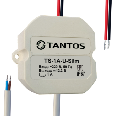 TS-1A-U-Slim Источник вторичного электропитания