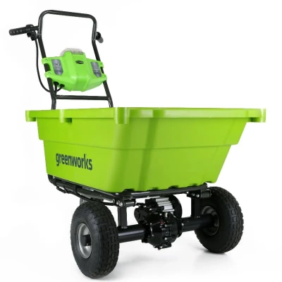 Садовая тележка самоходная Greenworks G40GC Арт. 7400007, 40V, 106 л