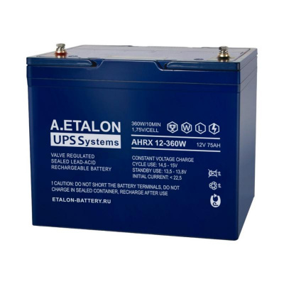 A.ETALON AHRX 12-360W (75) Аккумулятор