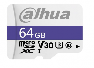 Карта памяти MicroSD 64 Гбайт DAHUA DHI-TF-C100/64GB