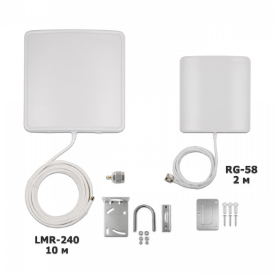 Комплект VEGATEL TN-1800/2100/2600 для усиления 2G/3G/4G сигнала