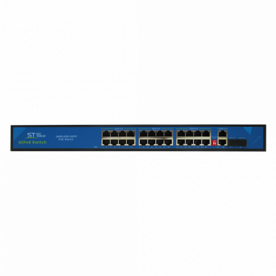 Источник питания ST-S242POE (24G/2G/2S/300W/AB) PRO (версия 3)