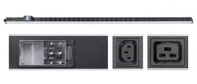 PDU-32-10C19-20C13-B-T (9546c) Блок розеток 19"