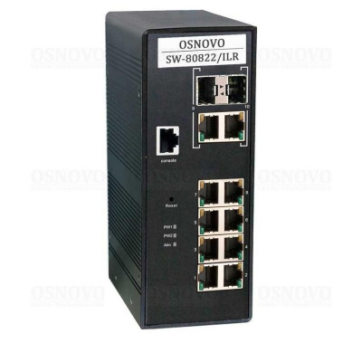 SW-80822/ILR Коммутатор с PoE
