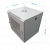 Шкаф телекоммуникационный настенный ST-NCP12U600 (СЕРЫЙ) С ПОЛКОЙ