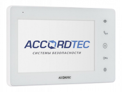 Видеодомофон AccordTec AT-VD 720W WH