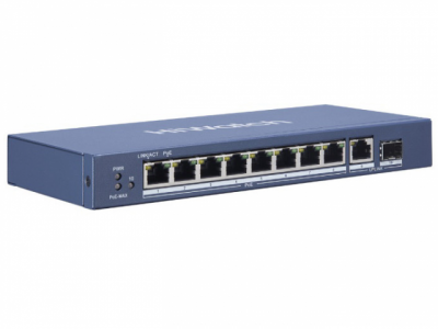 DS-S1008GP 8-портовый гигабитный неуправляемый PoE-коммутатор