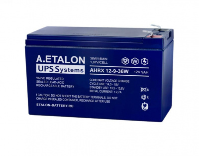 A.ETALON AHRX 12-9-36W Аккумулятор