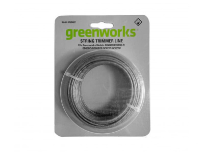 Леска для триммера Greenworks 2мм