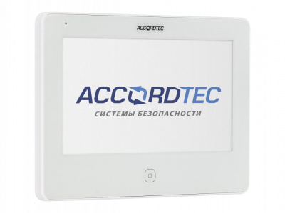 AT-VD770W WH (ACCORDTEC, Монитор домофона IP, IP, цвет: белый)