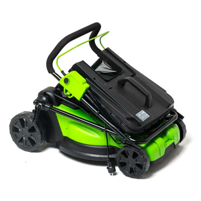 Газонокосилка Greenworks LM2000, 220v, 43 см, 2000 Вт (сетевая)