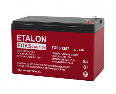 ETALON FORS 1207 Аккумулятор
