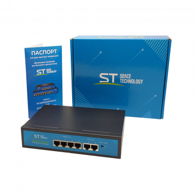 Источник питания ST-S45POE (2М/65W/А) (ВЕРСИЯ 4)