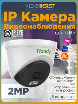IP камера для ПВЗ с сервисом облачного видеонаблюдения IPEYE