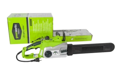 Цепная пила Greenworks GCS2046, 220v, 45 см, 2000 Вт (сетевая)