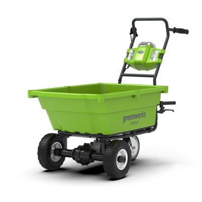 Садовая тележка самоходная Greenworks G40GC Арт. 7400007, 40V, 106 л