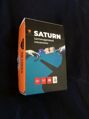 Цилиндр Rav Bariach серии Saturn ключ-шток 76мм (45х31)