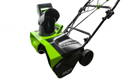 Снегоуборщик аккумуляторный Greenworks 2600007UG , 40V, 51 см, бесщеточный, с 1хАКБ 5 Ач и ЗУ