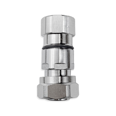 Разъем коаксиальный VEGATEL 4.3-10-male LCF-1/2 50 Ом для фидерных кабелей 1/2"