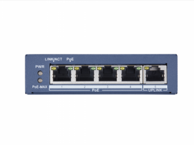 DS-3E0505P-E Неуправляемый PoE-коммутатор