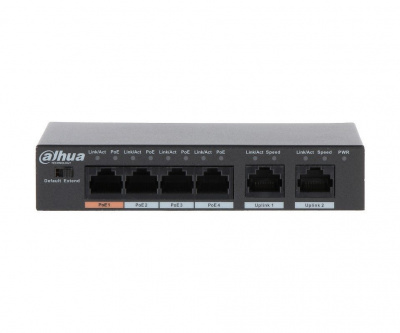 Dahua DH-PFS3006-4ET-60 4-портовый коммутатор c PoE