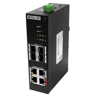 BOLID SW-204 версия 2 Коммутатор с PoE