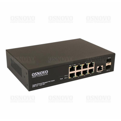 SW-80802/L(150W) Коммутатор с PoE