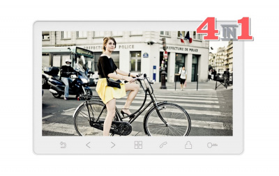 Sherlock HD SE (White) Монитор цветного видеодомофона