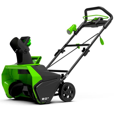 Снегоуборщик аккумуляторный Greenworks 2600007UG , 40V, 51 см, бесщеточный, с 1хАКБ 5 Ач и ЗУ