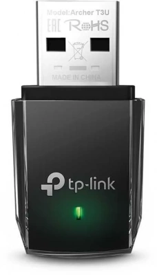 TL-Archer T3U AC1300 Двухдиапазонный мини Wi-Fi USB адаптер