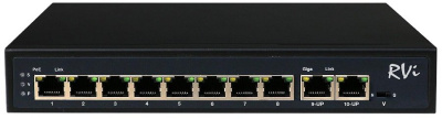 RVi-1NS08F-2T (1G) Коммутатор с PoE