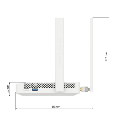 Keenetic Hero 4G+ (KN-2311) Гигабитный интернет-центр с модемом 4G/3G